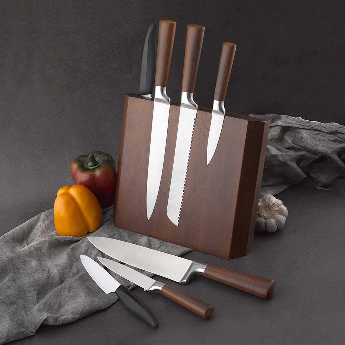 Feinschmecker Magnetisk Knivblokk