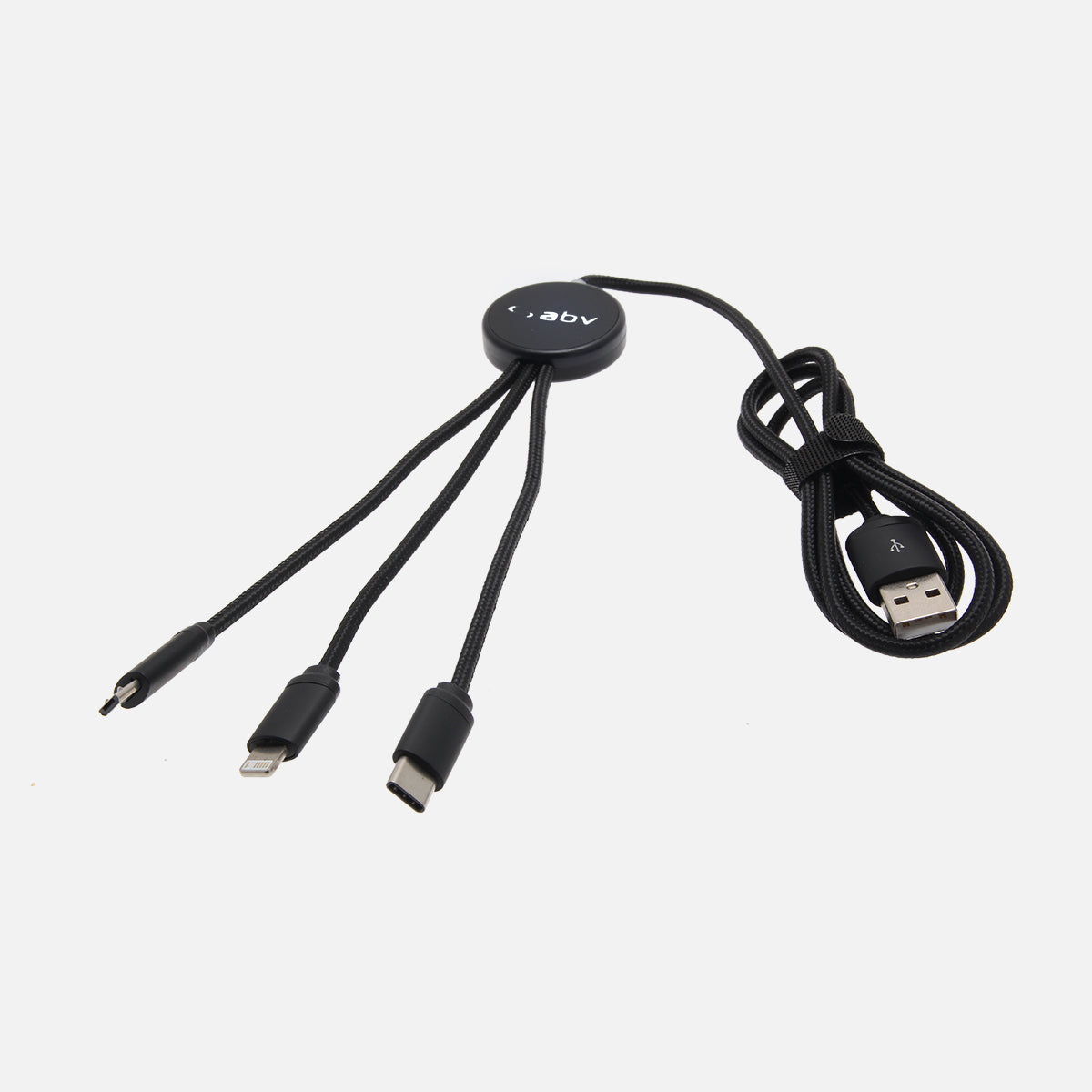 Ladekabel LED 3 i 1