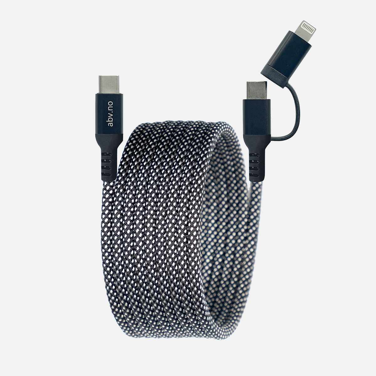 Lade og Datakabel 100W 2 i 1
